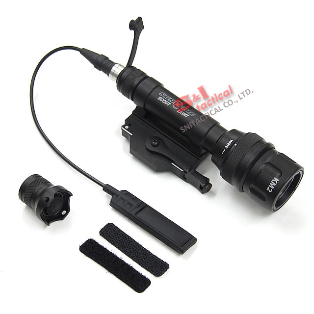 SF M620V Scout Light Weapon light Hard Anodizing QD LED Dual-Out